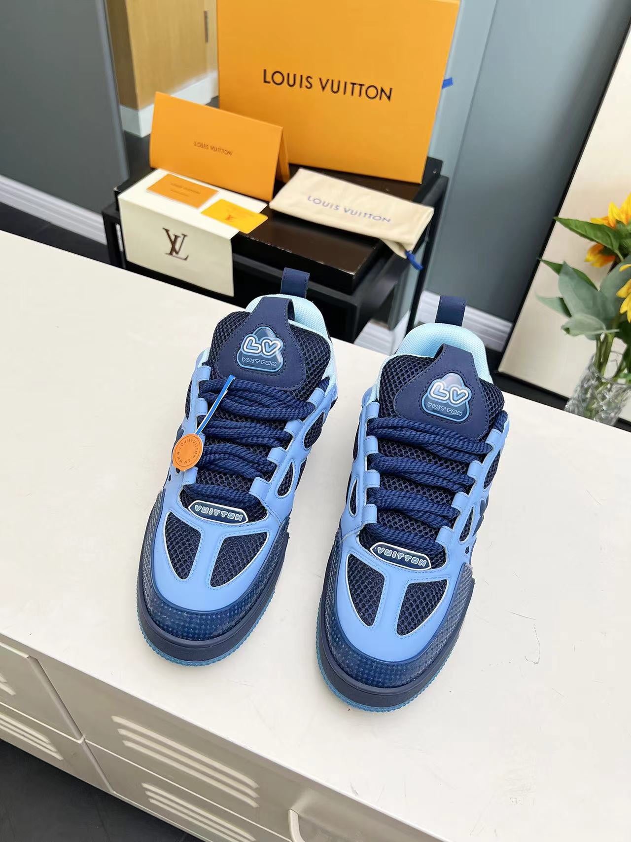LV Skate Sneaker 'Blue'