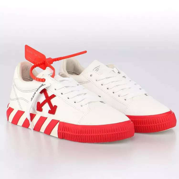 Off-White Low Vulcanized Sneaker 'White Orange’