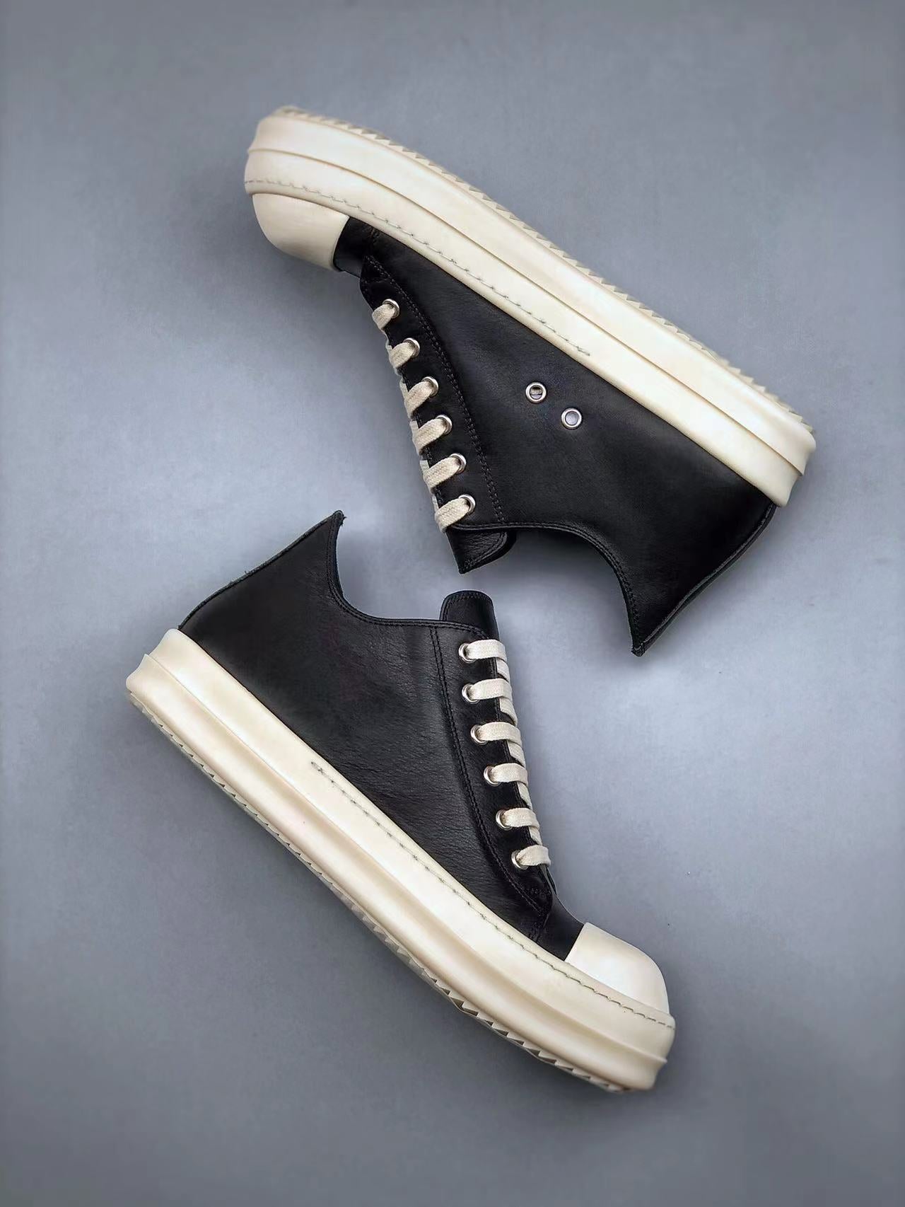 Rick Owens DRKSHDW leather low