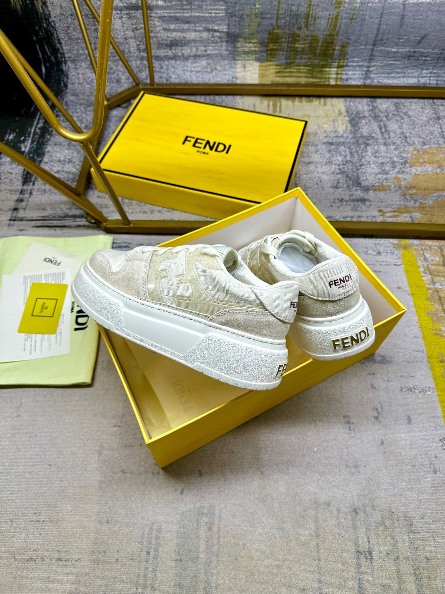 Fendi Sneakers low 'Pure White'