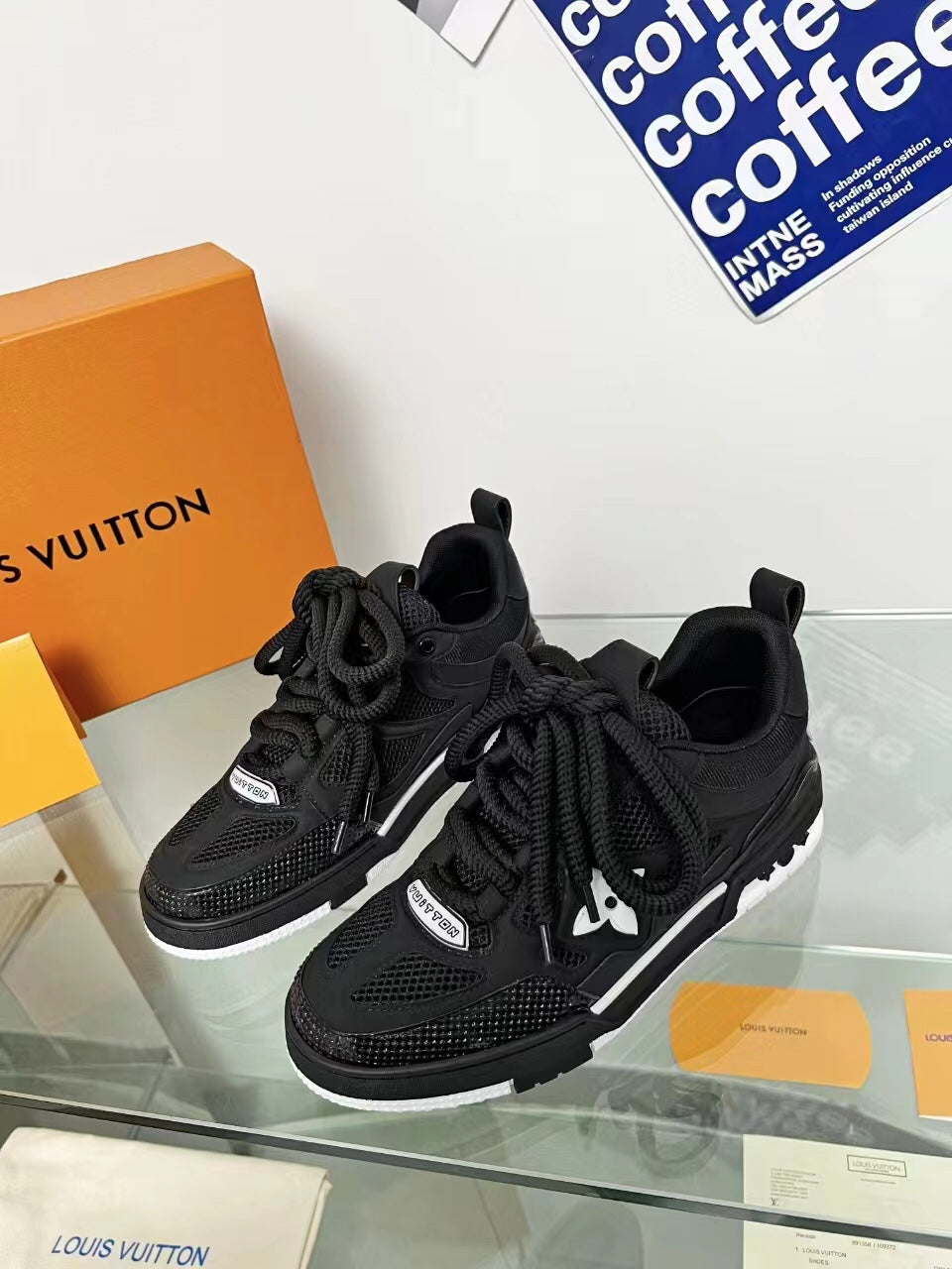 LV Skate Sneaker 'Black'