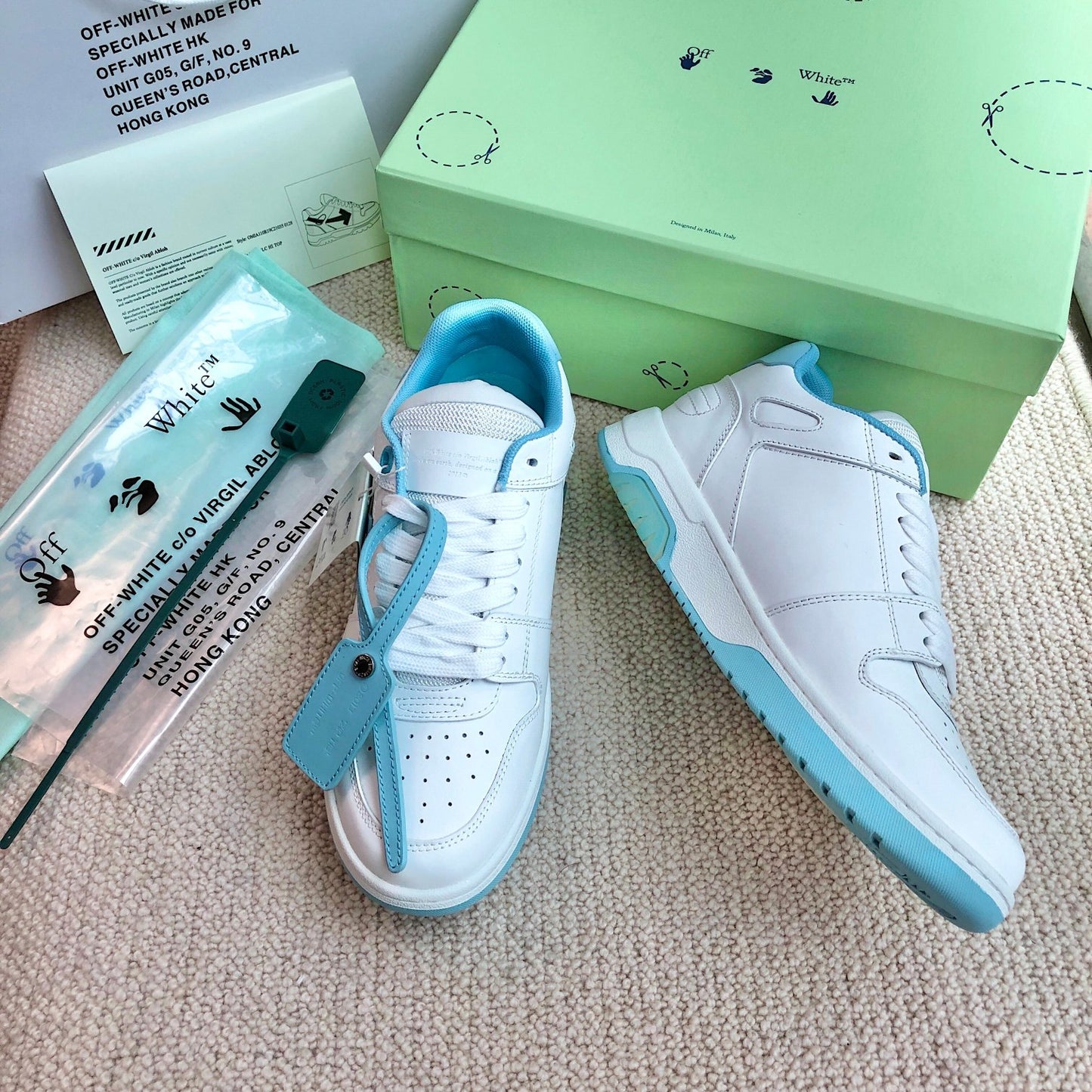 Off White Sneaker ‘Sky Blue’