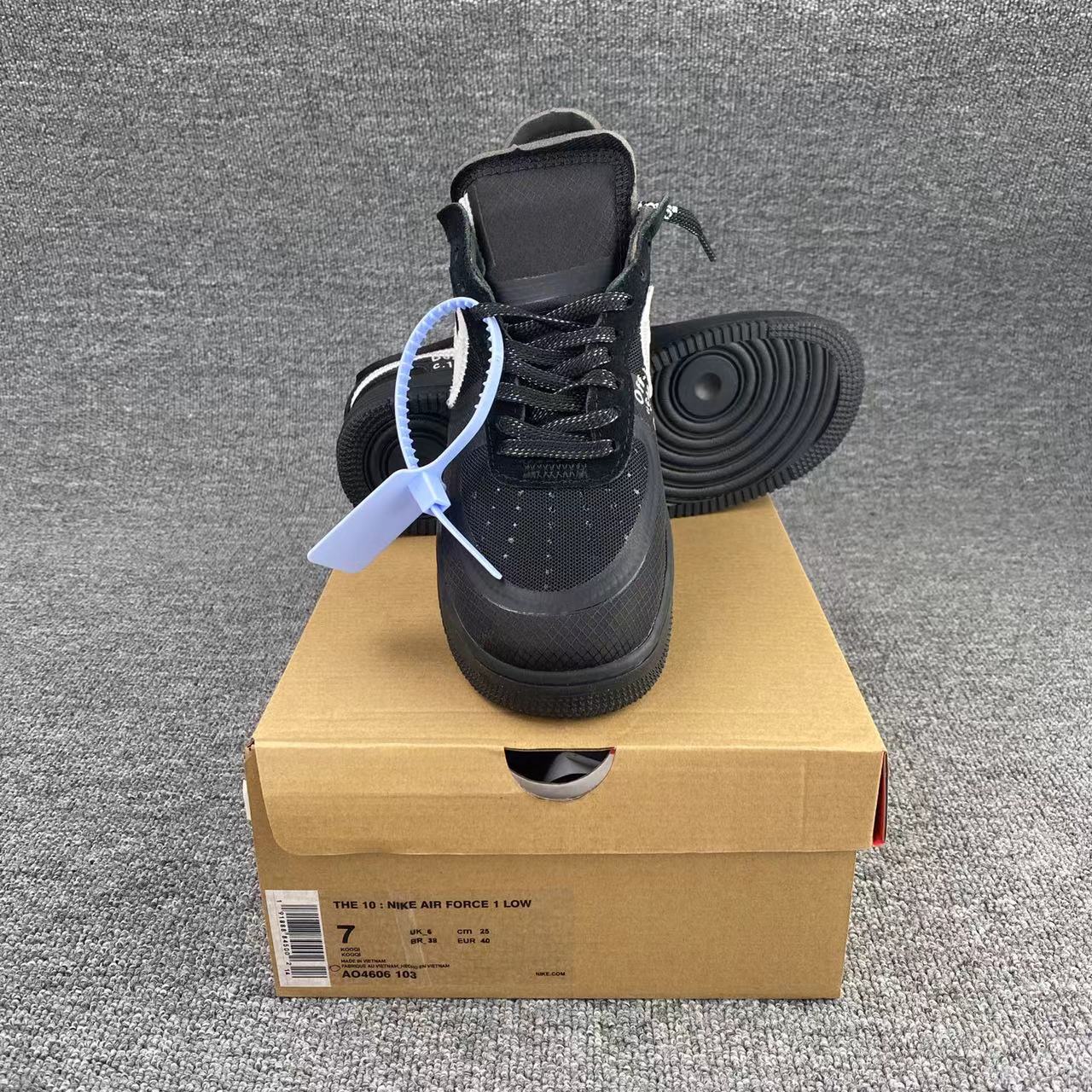 Air Force 1x OFF-WHITE "Black"