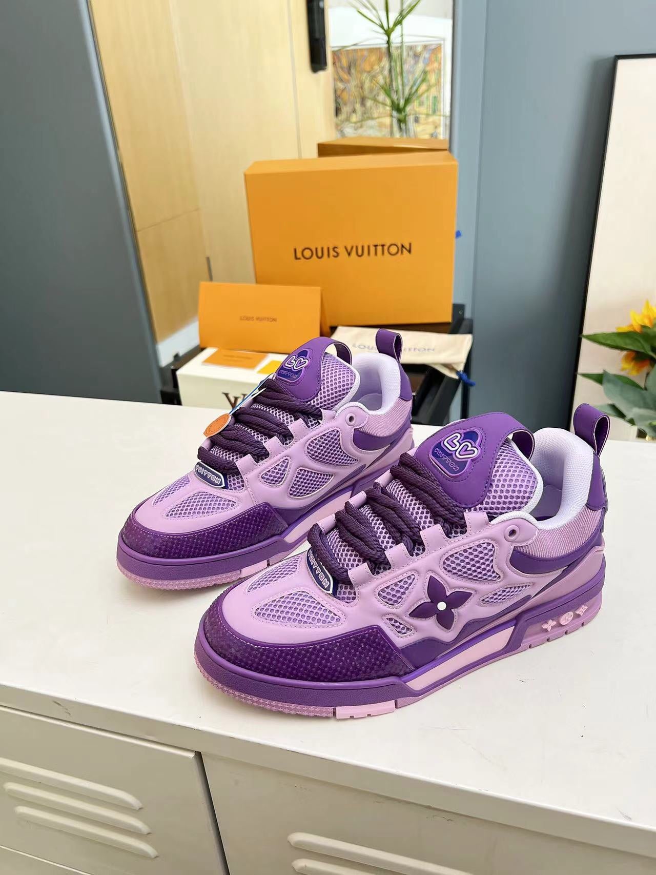 LV Skate Sneaker 'Purple'