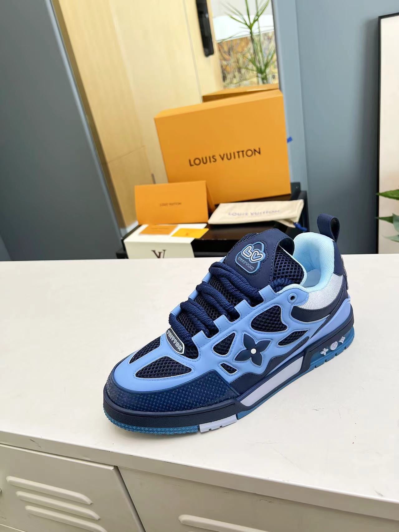 LV Skate Sneaker 'Blue'