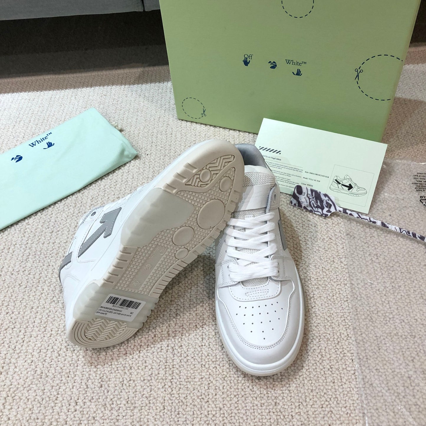 Off White Sneaker ‘White Grey’