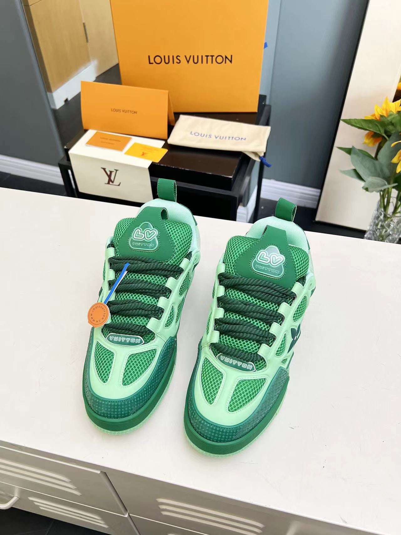 LV Skate Sneaker 'Green'