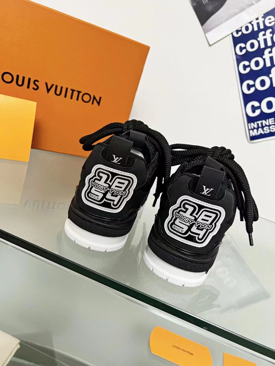 LV Skate Sneaker 'Black'