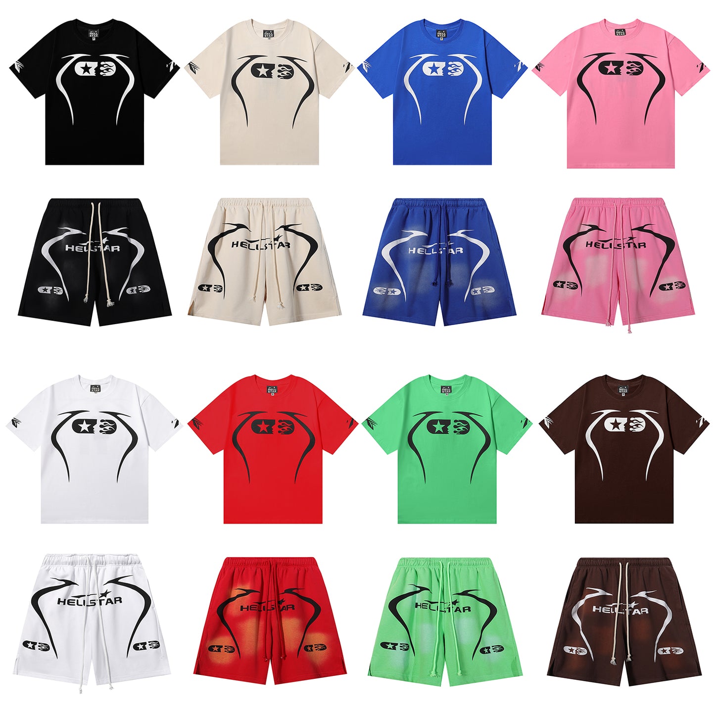 Hellstar Shirt & Shorts set