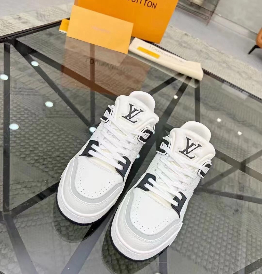 LV 2024 New Series Sports Shoe 'White & Black'