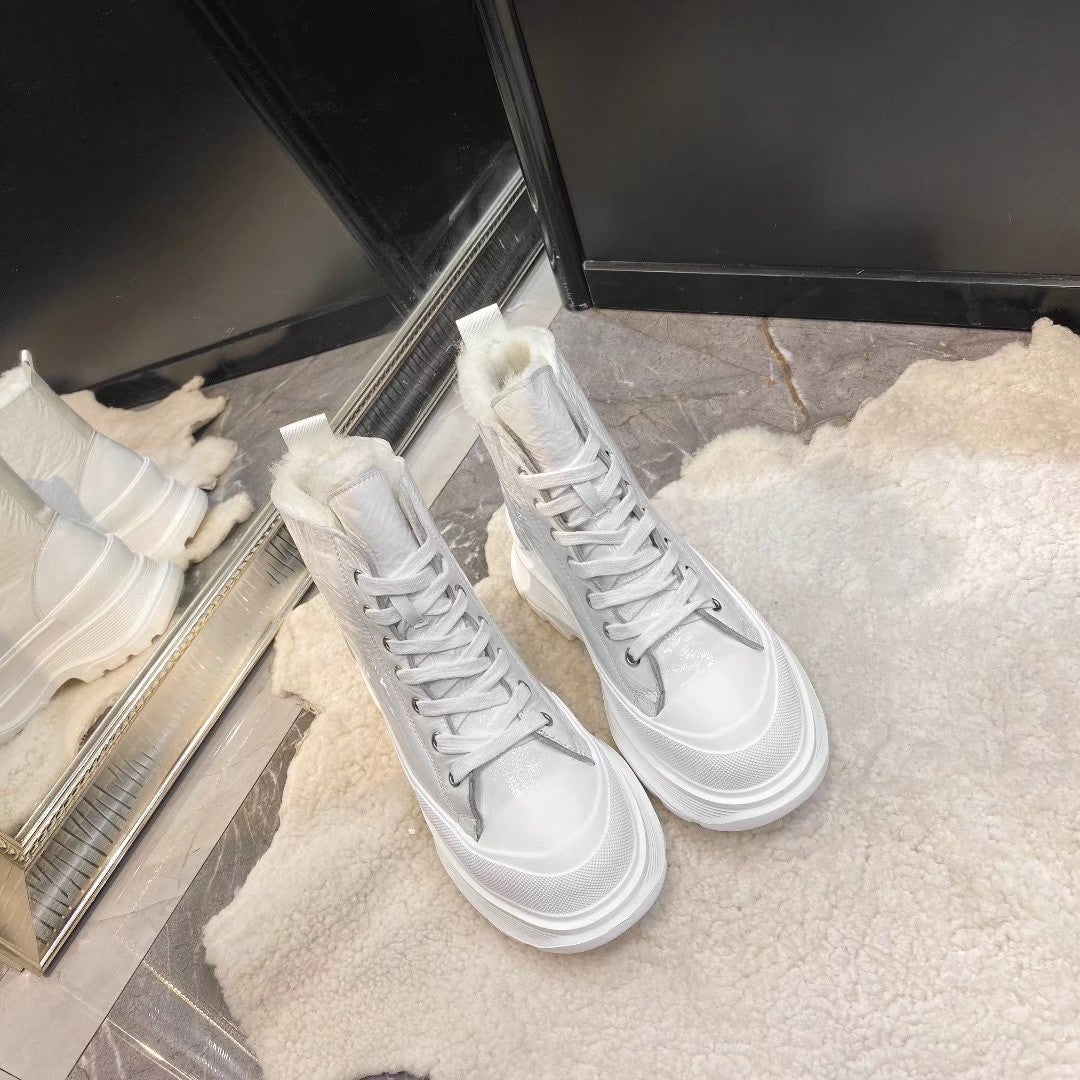 UGG platform Wmns boots (leather)