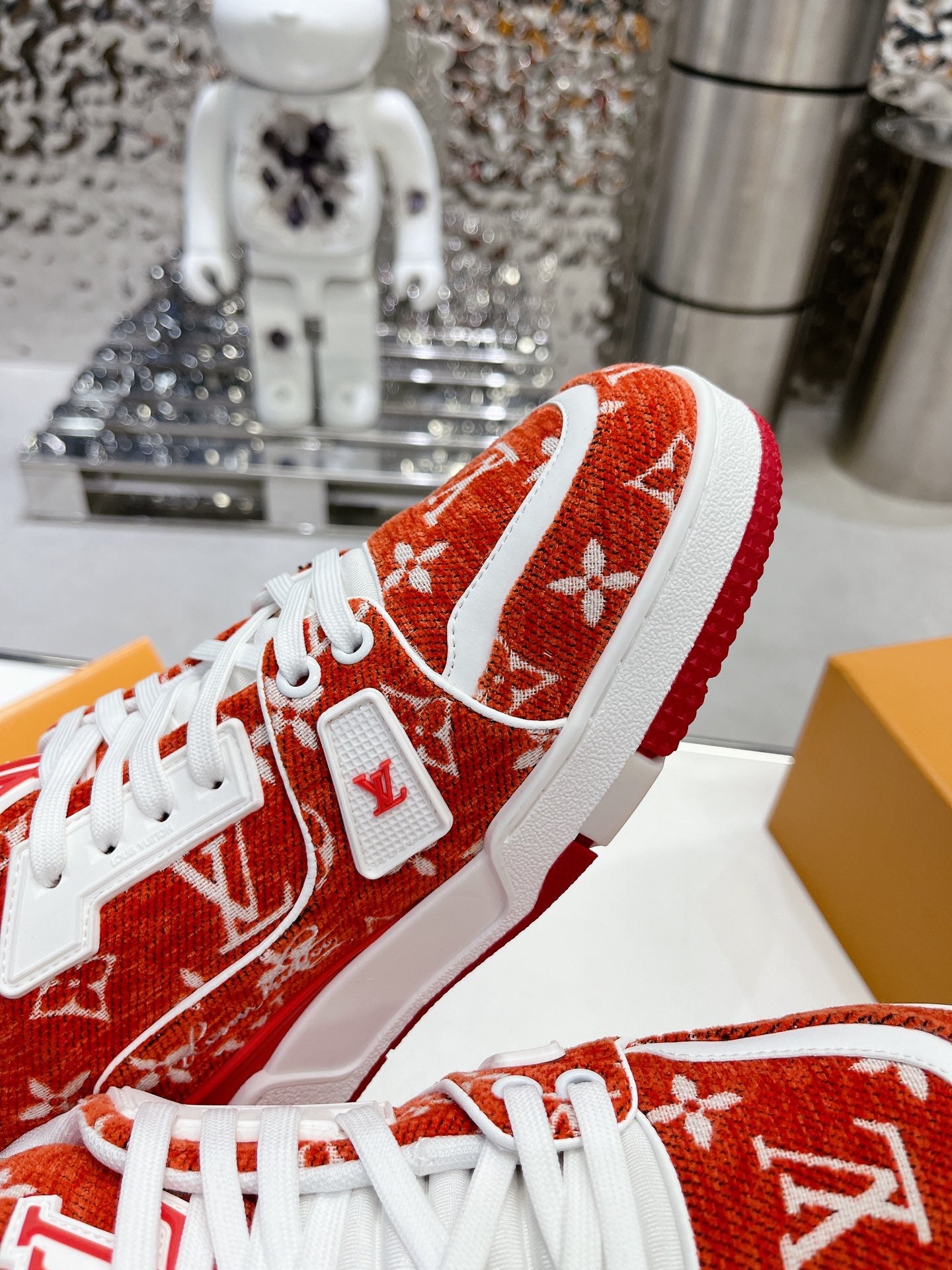 LV low trainer sneaker 'Red'