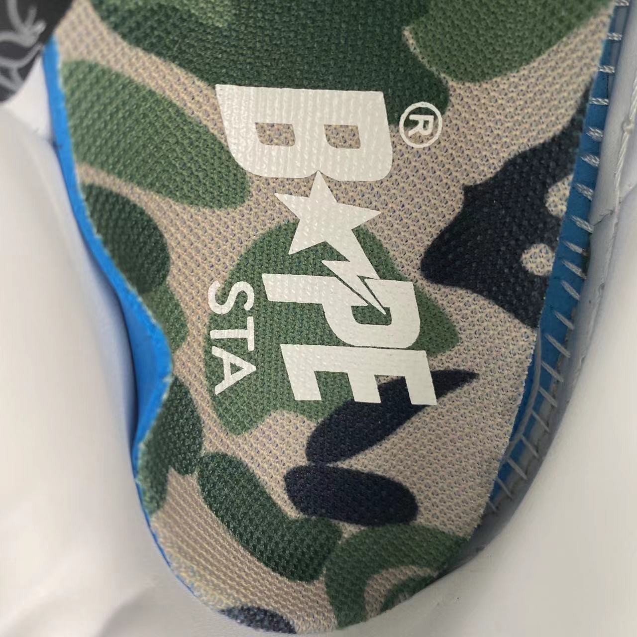 BapeStaToLow 'White and green camouflage'