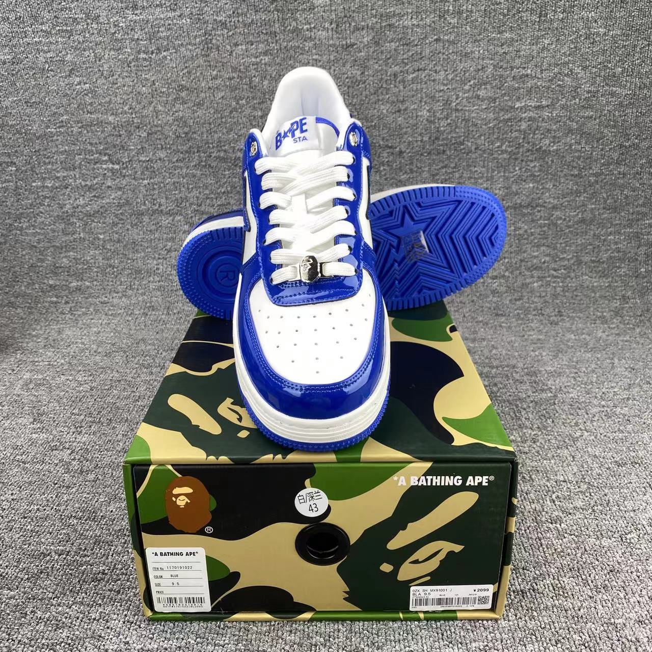 BapeStaToLow 'Blue and White'