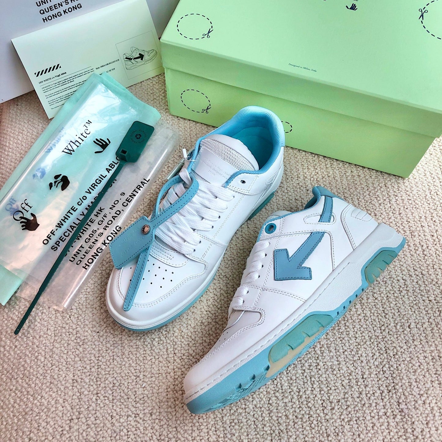 Off White Sneaker ‘Sky Blue’