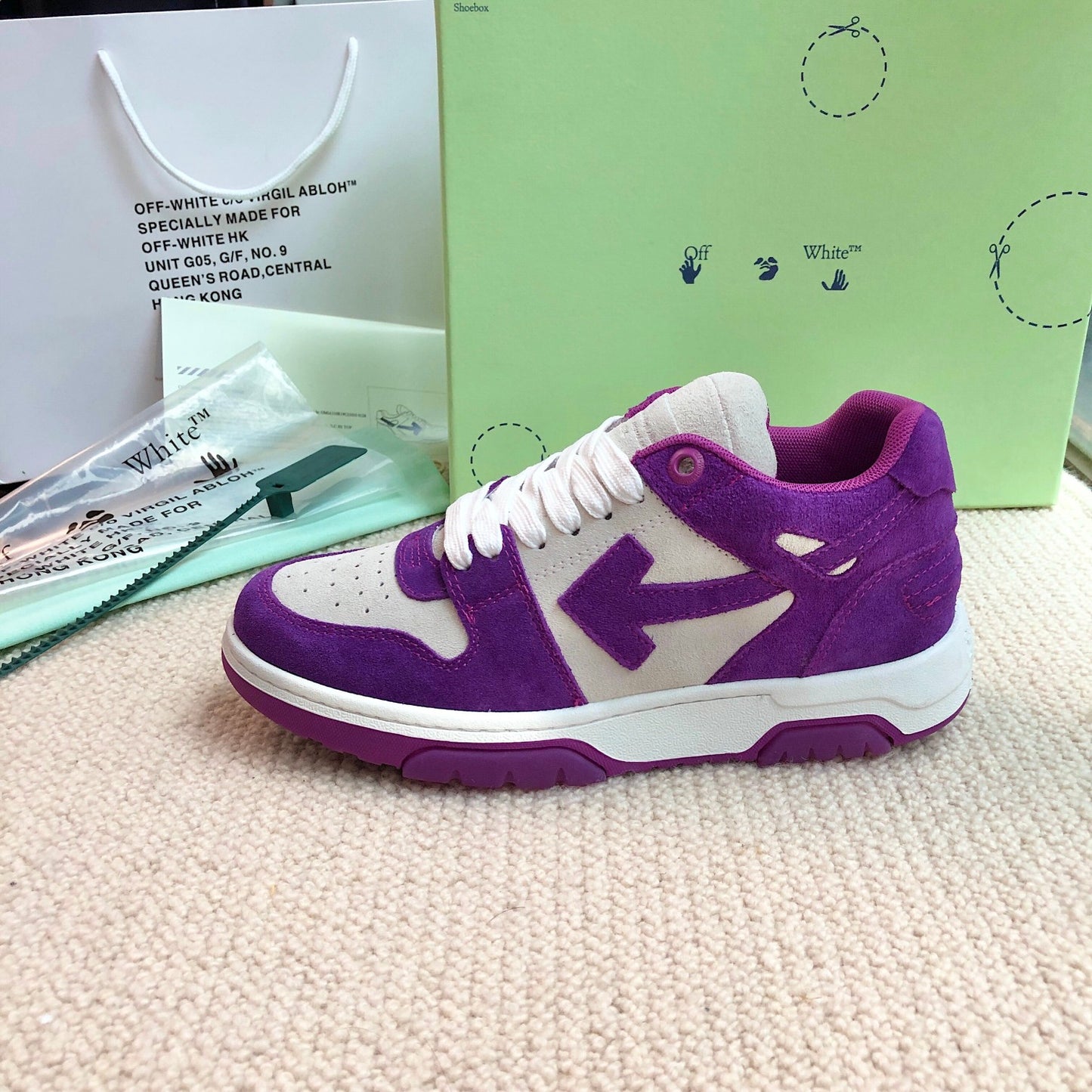 Off White Sneaker ‘Purple’