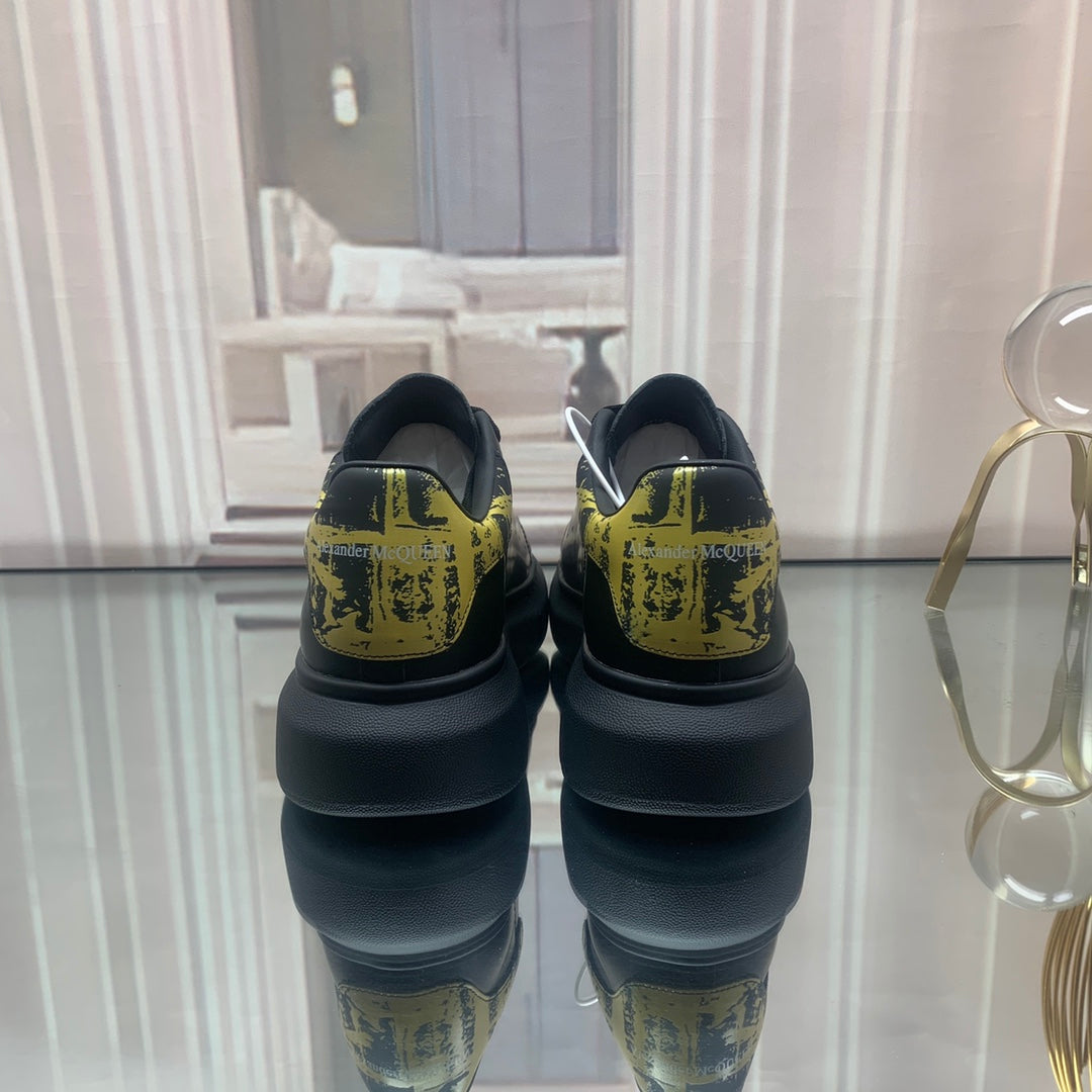 McQueen sneaker (b&gold)