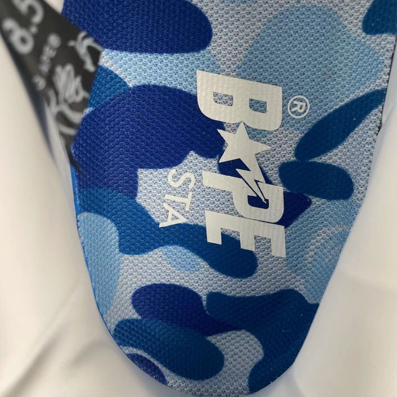 BapeStaToLow 'White and Blue camouflage'