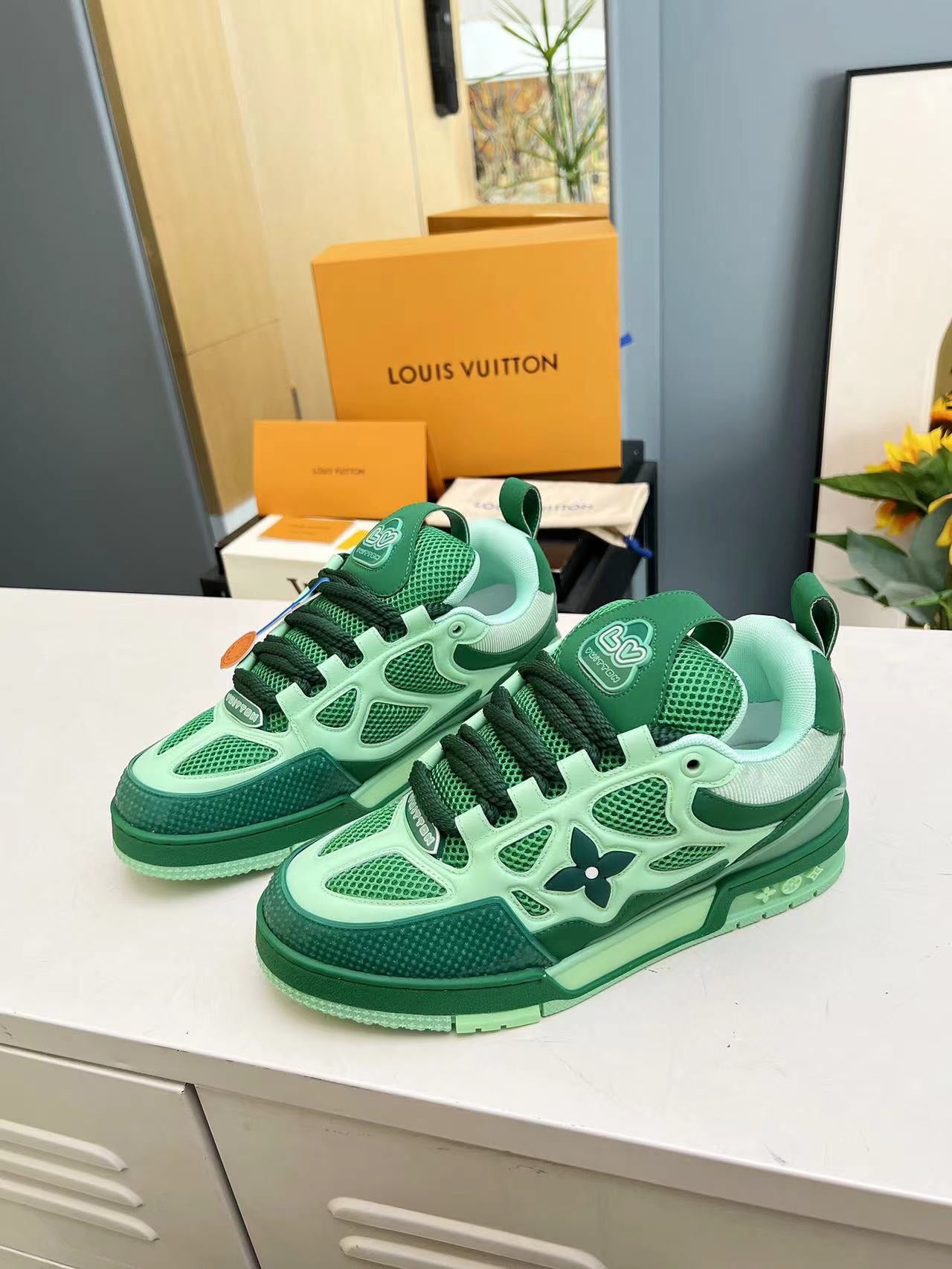 LV Skate Sneaker 'Green'