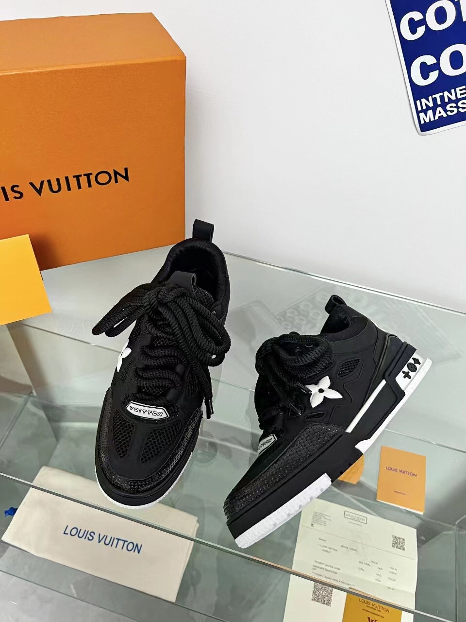 LV Skate Sneaker 'Black'