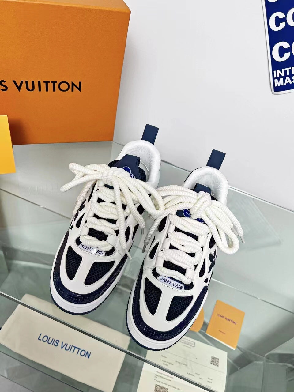 LV Skate Sneaker 'Navy Blue Marine'