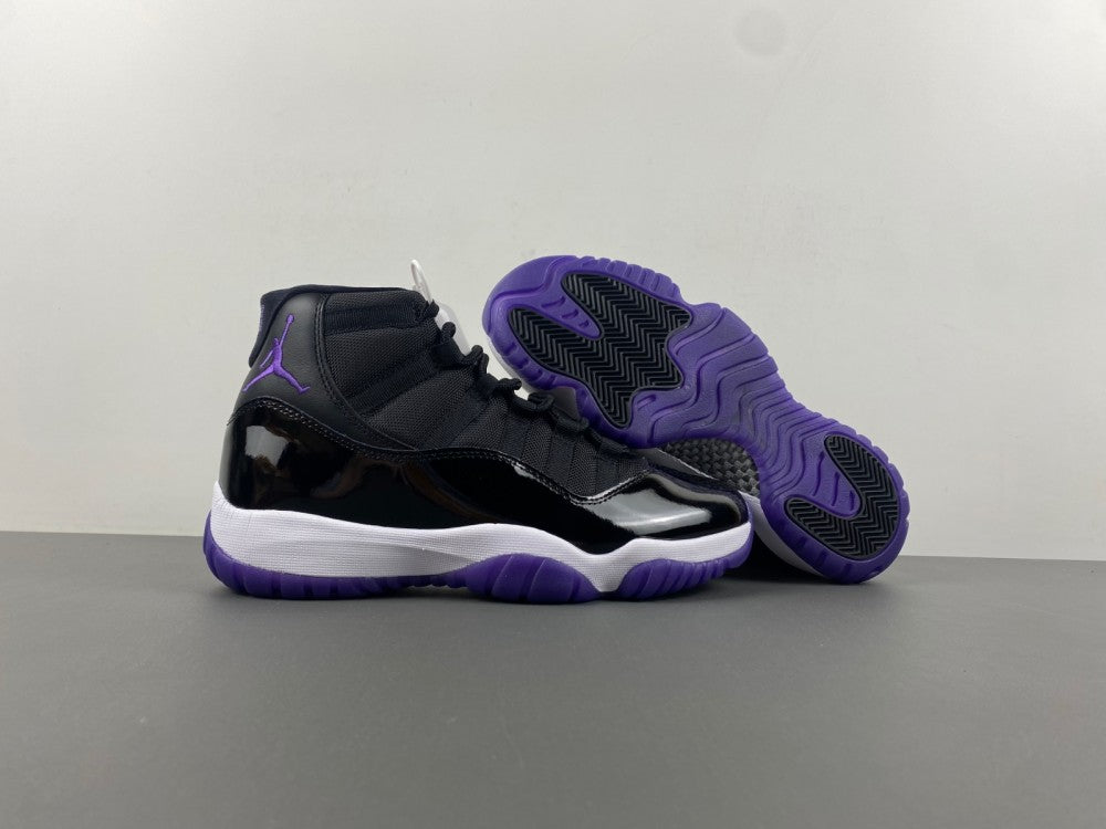 Air Jordan 11 'Concord White, Black, & Purple