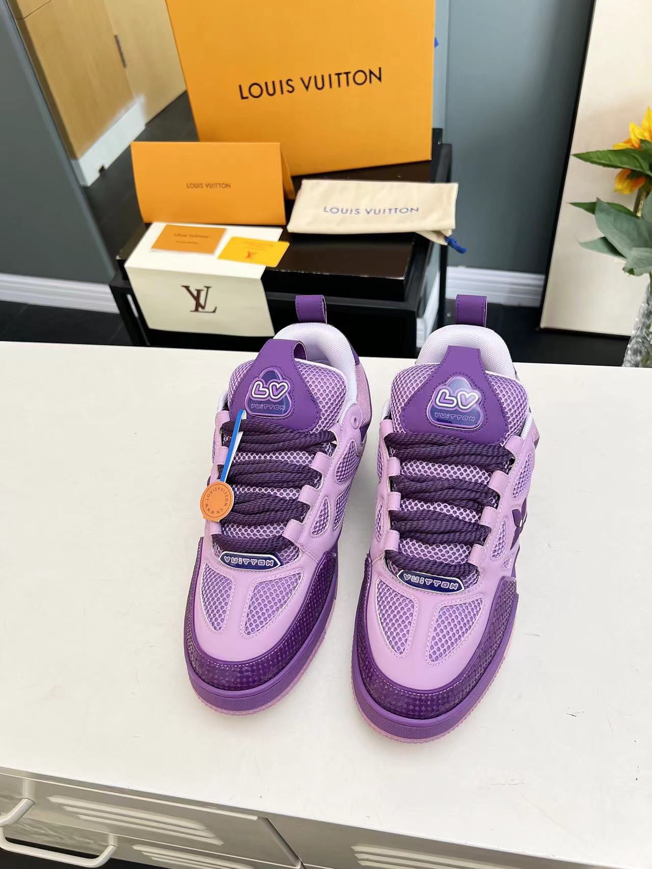 LV Skate Sneaker 'Purple'