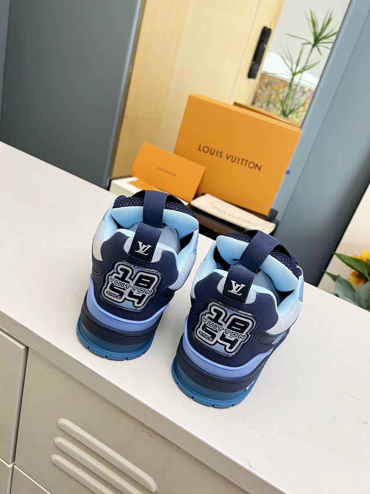 LV Skate Sneaker 'Blue'