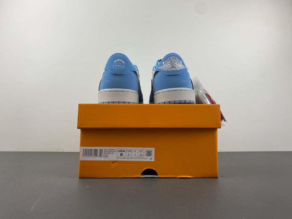 Travis Scott x LV x Air Jordan 1 low ‘University Blue’