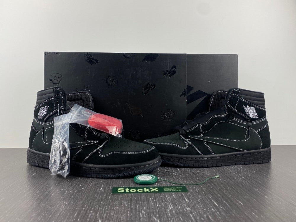 Travis Scott x Air Jordan 1 'Black Warrior'