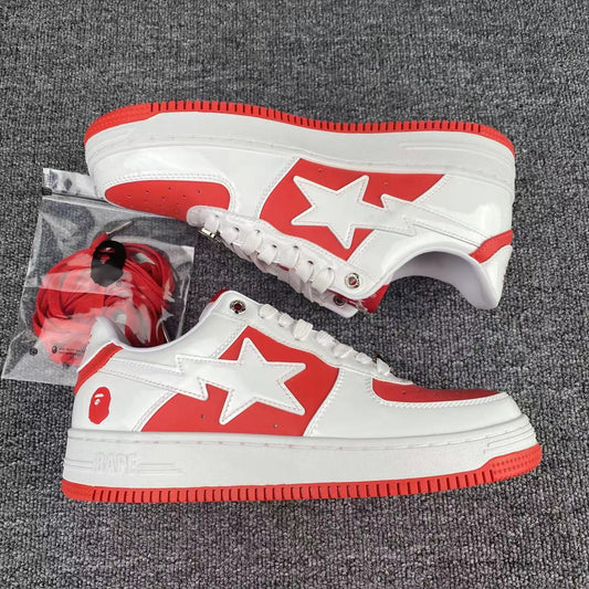 Bape Sta Taipei 15th Anniversary White and Red Color Classic