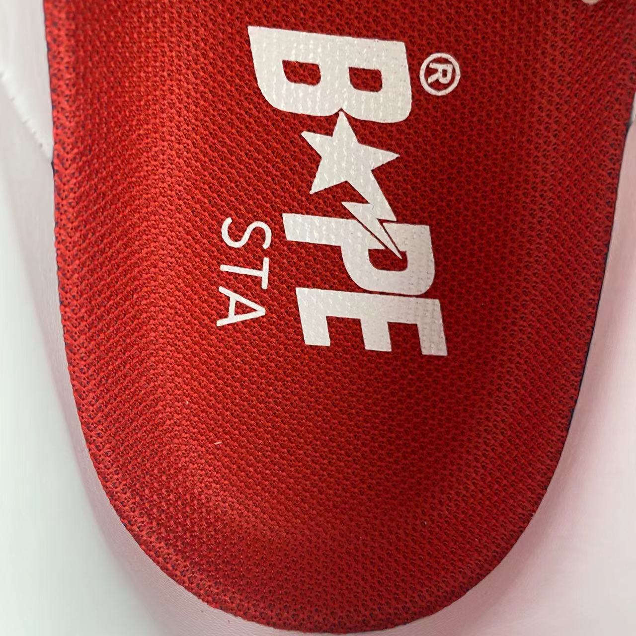 Bape Sta 'Red and white'