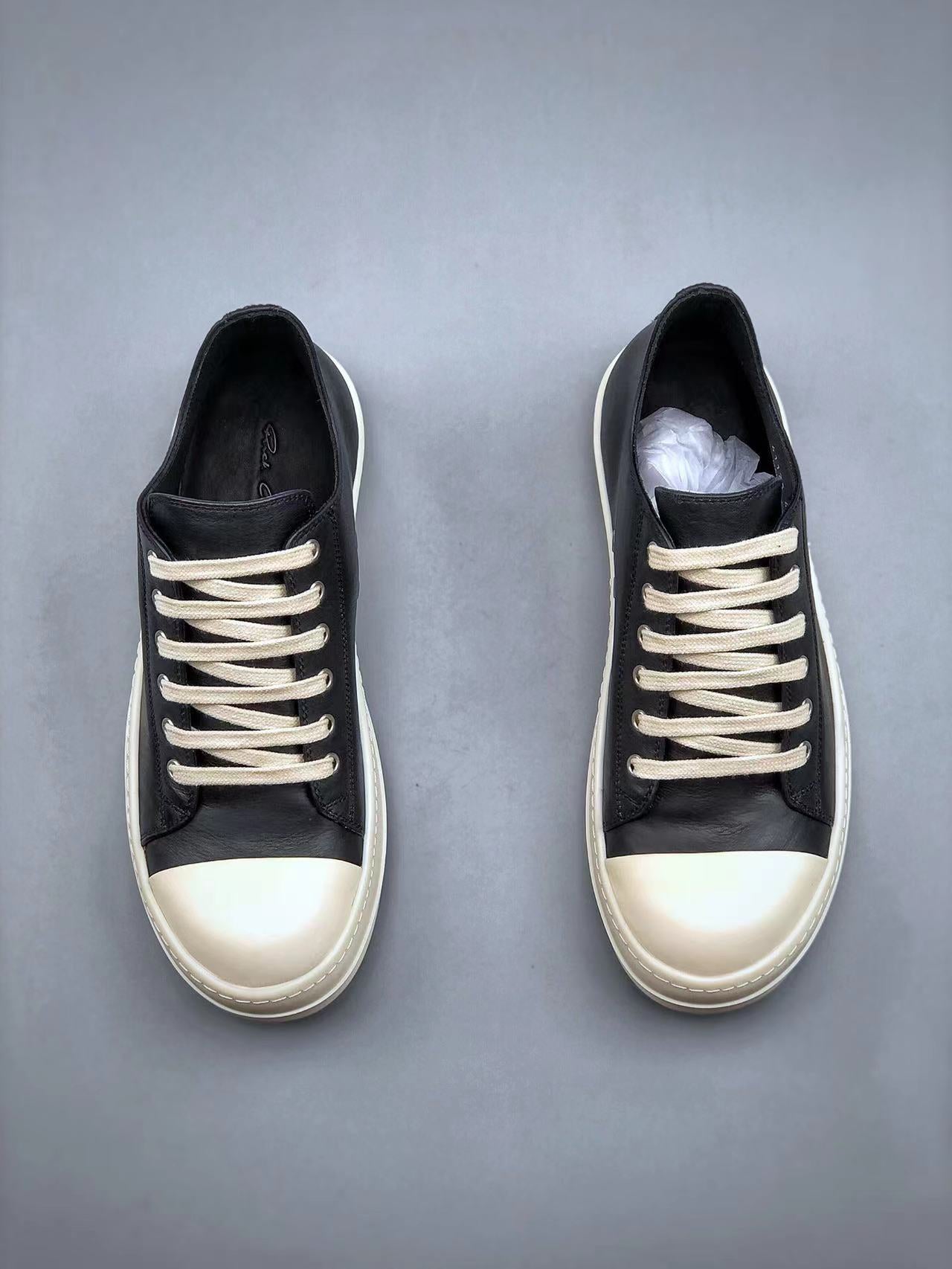 Rick Owens DRKSHDW leather low