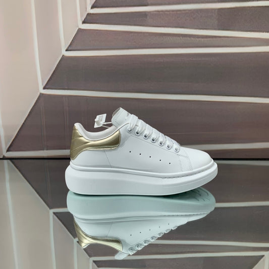 McQueen sneaker (w&gold)