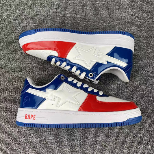 BapeStaToLow star style pure original version ape head classic 'Blue and red'