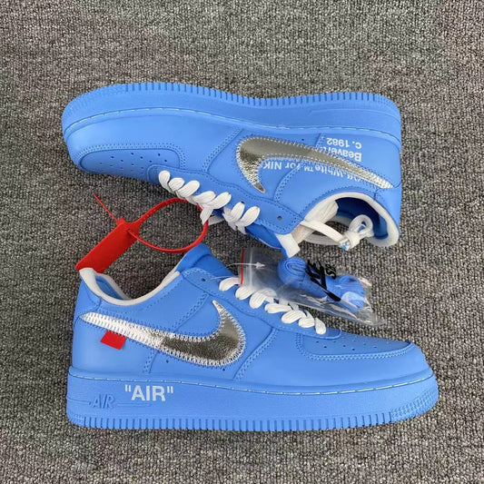 Air Force 1 OffxWhite university blue