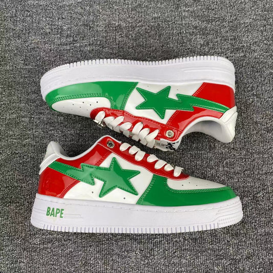 BapeStaToLow star style pure original version 'green and red'