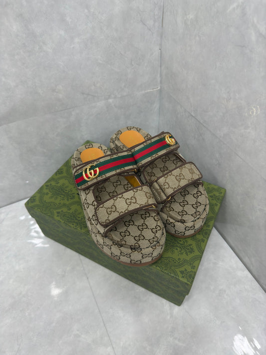 Gucci Platform lace-up slides 'Original'