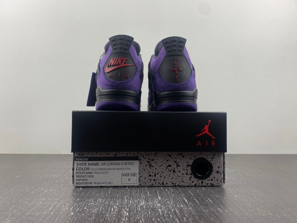 Air Jordan 4 ‘Purple Suede’
