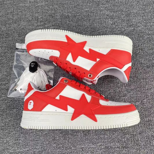 Bape Sta 'Red and white'
