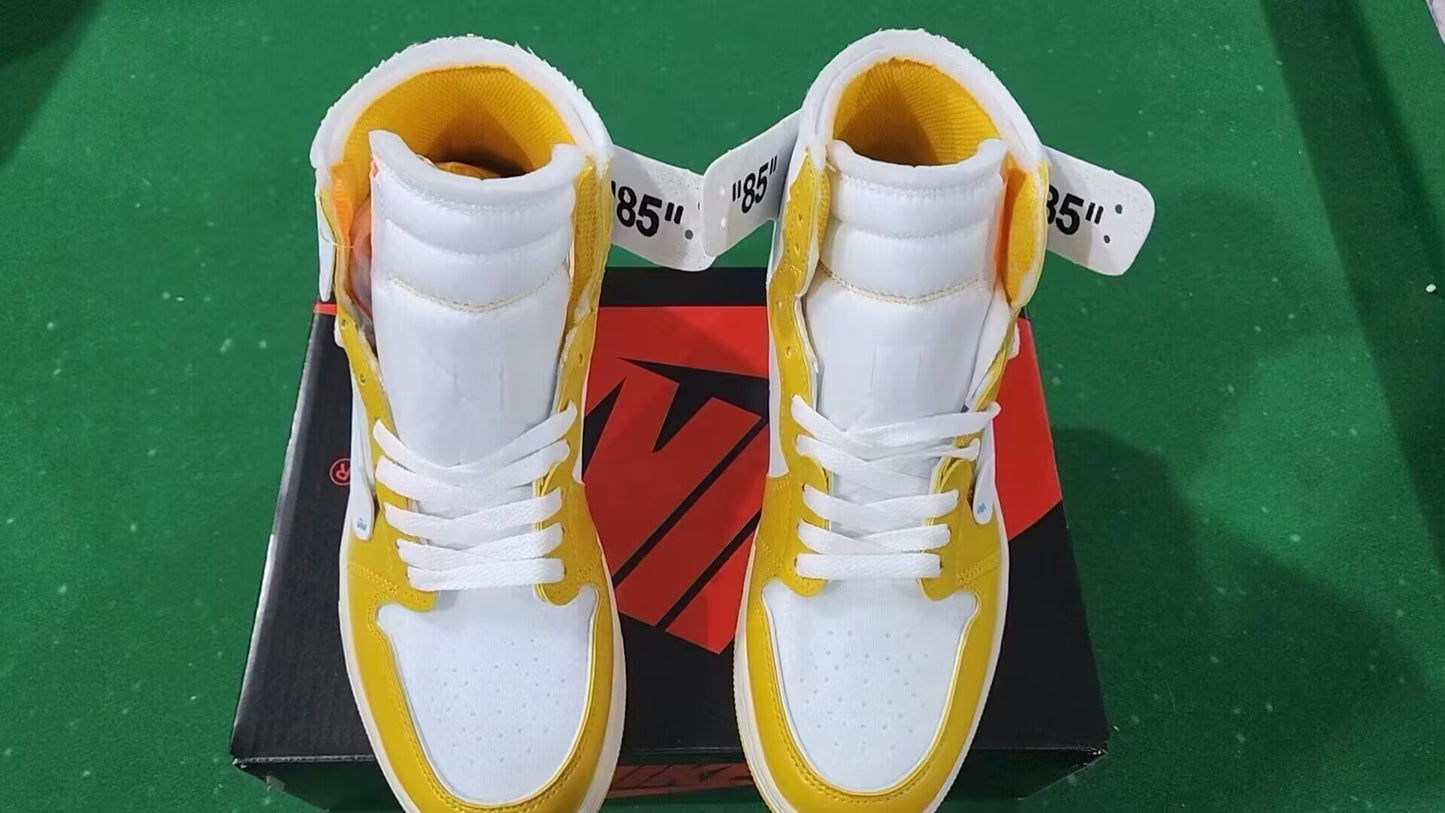 Air Jordan 1 x Off-White Sneaker high Canary Yellow