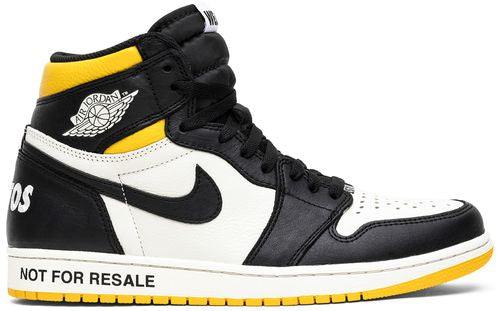 Air Jordan 1 ‘Not For Sale’ yellow