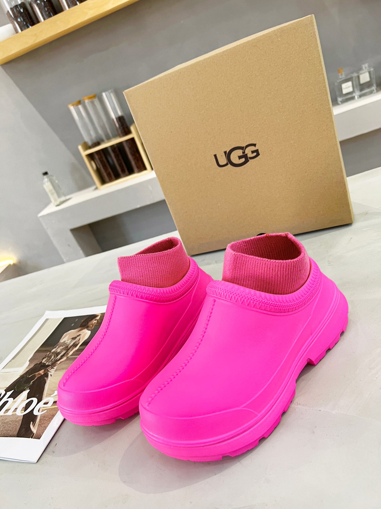 UGG mini-boots non-slip rain boots