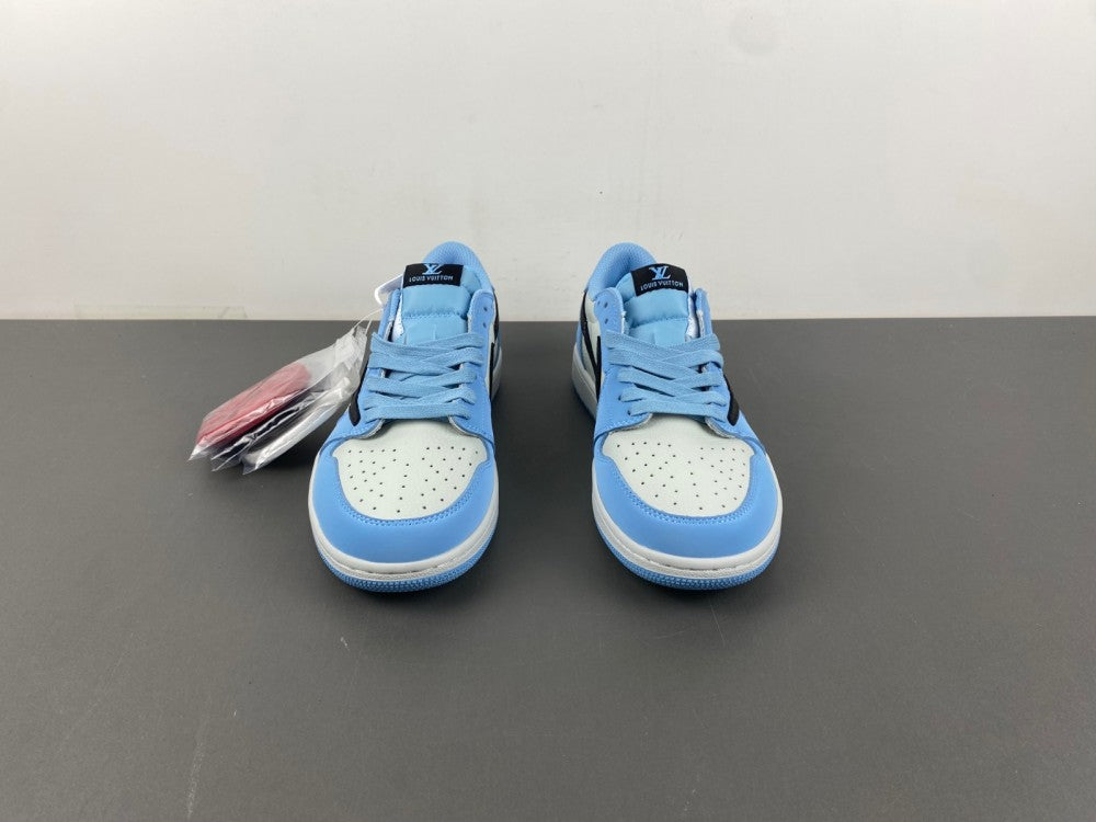 Travis Scott x LV x Air Jordan 1 low ‘University Blue’