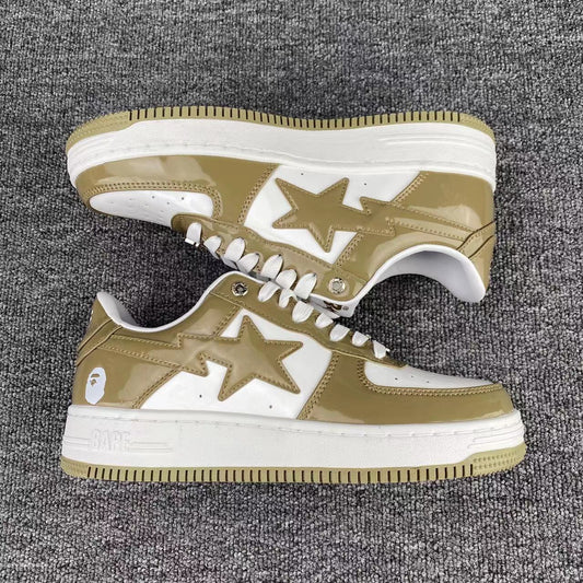 BapeStaToLow 'White brown green'