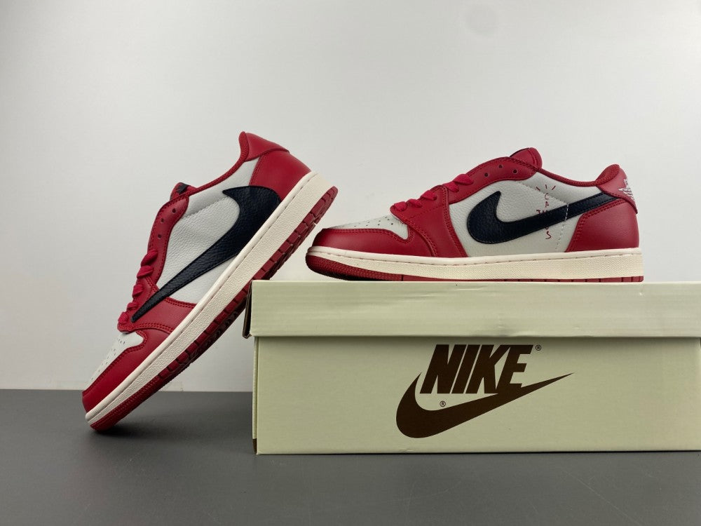 Travis Scott x Off White x Air Jordan 1 low ‘Bred’