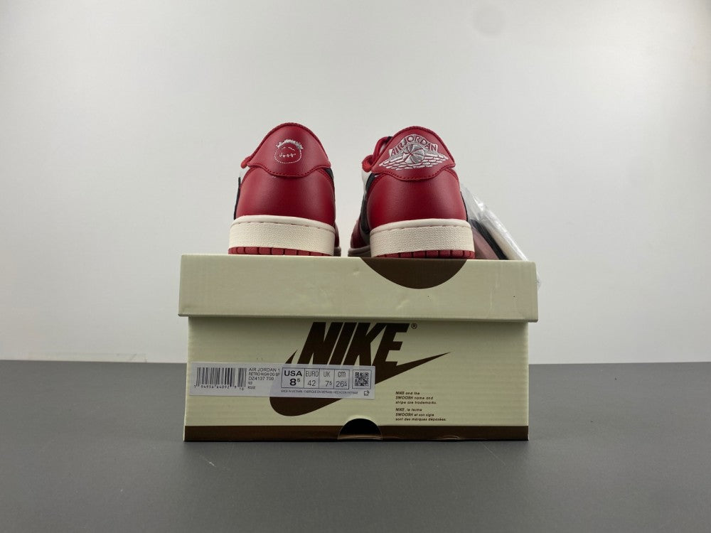 Travis Scott x Off White x Air Jordan 1 low ‘Bred’