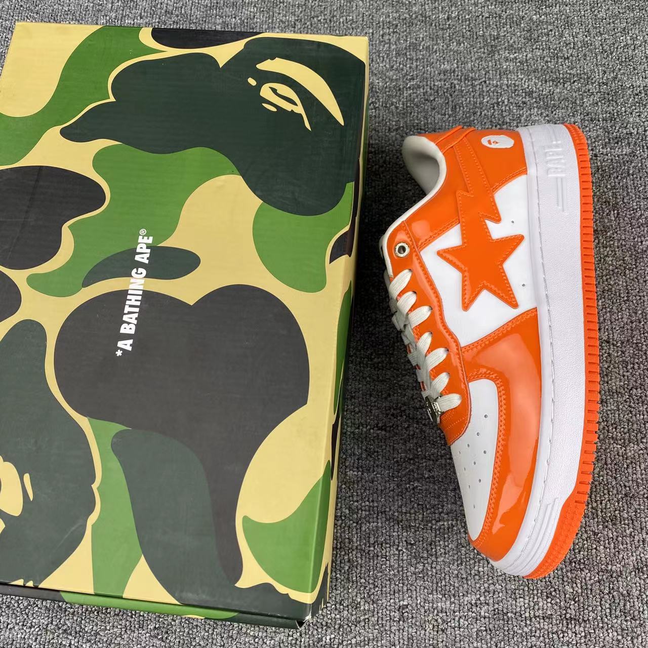 BapeStaToLow 'White orange'