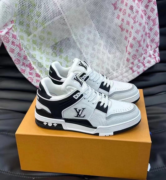 LV 2024 New Series Sports Shoe 'White & Black'
