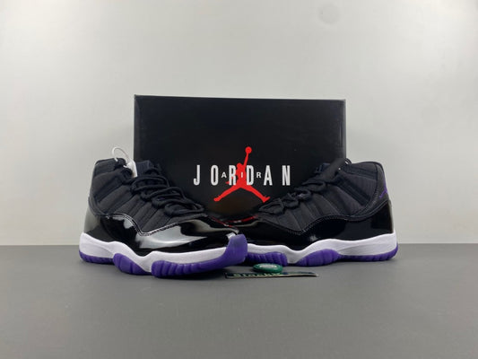Air Jordan 11 'Concord White, Black, & Purple